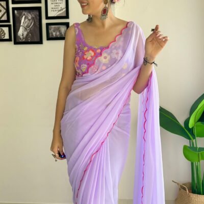 Designer Georgette Saree