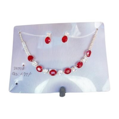 Choker Set Ruby Ad stone