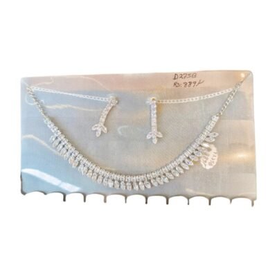 Choker Silver Two Line