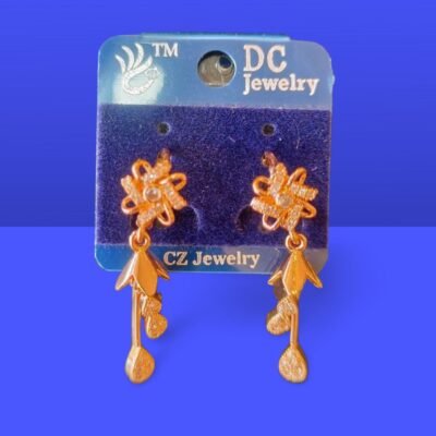 Cubic Zirconia Designer Earing